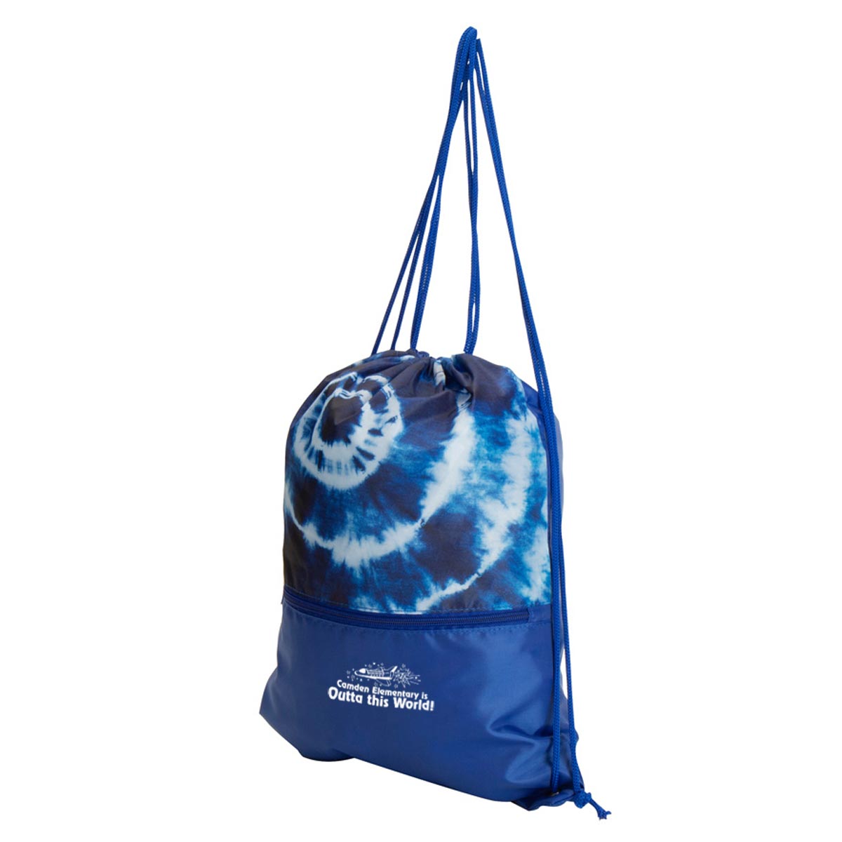 Tie dye Custom Drawstring Backpack It s Elementary