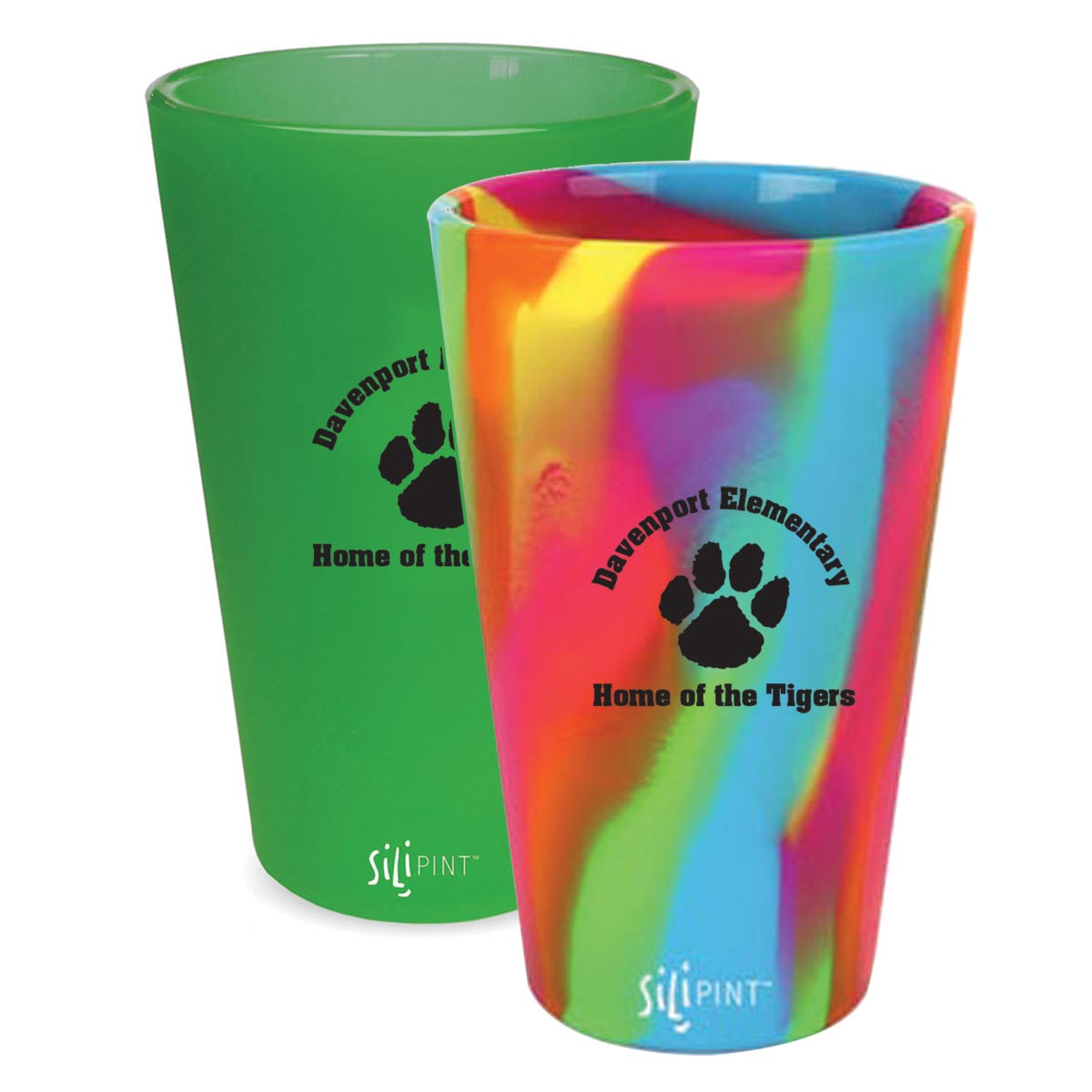 Custom Silipint 22 oz. Silicone Tumbler with Straw (Set of 24) - Design  Tumblers Online at