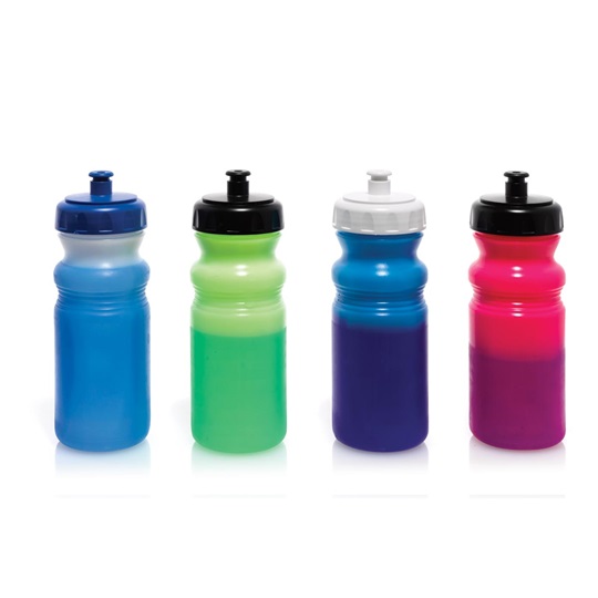 Plastic water bottles - 20 oz custom drinkware