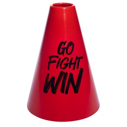 Go Fight Win Megaphone - Red/Black