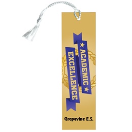 Custom Bookmark - Academic Excellence/Laurel Wreath