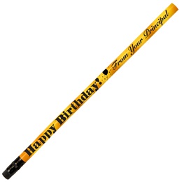 Happy Birthday from Your Teacher Pencil