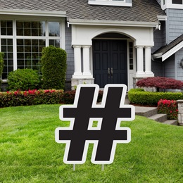 Hashtag Yard Signs