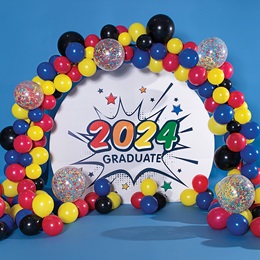 Balloon Arch with Grad Background Kit