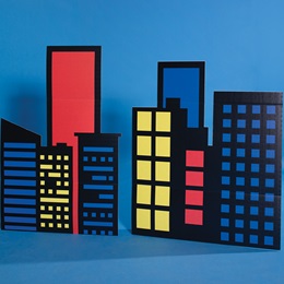 Colorful Building Standups Kit (set of 2)