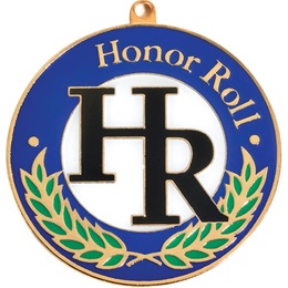 Colored Medallion - Honor Roll