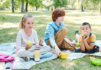 Elementary school picnic